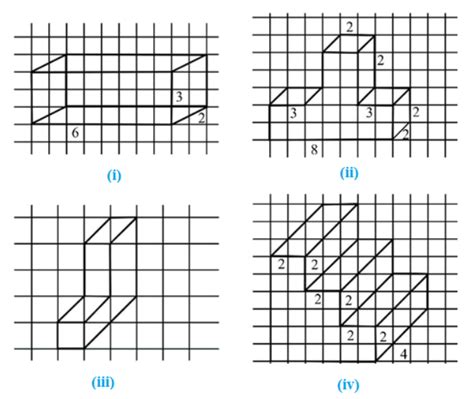 isometric dot paper drawings