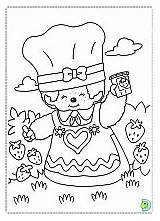 Monchhichi Coloring Pages Dinokids Coloringdolls sketch template