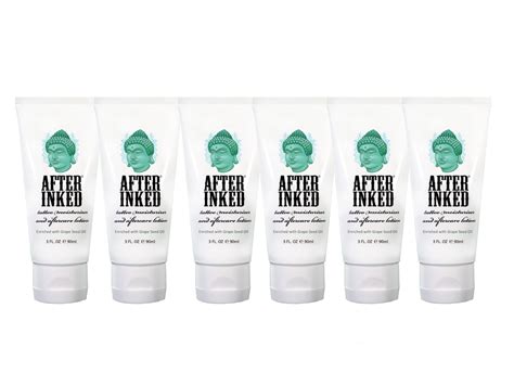 after inked tattoo moisturizer and aftercare lotion 3 oz ebay