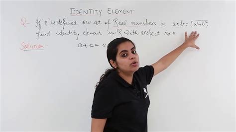 class  identity element numerical   relation