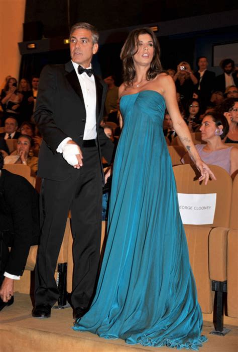 photos george clooney and girlfriend elisabetta canalis at