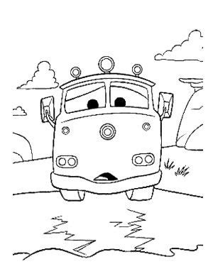 cartoon cars coloring page truck coloring pages disney coloring