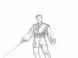 Obi Wan Kenobi Coloring Drawing Pages Wars Star Getdrawings Wip Wellie Printable Wishers Getcolorings Deviantart Search Stats Downloads sketch template