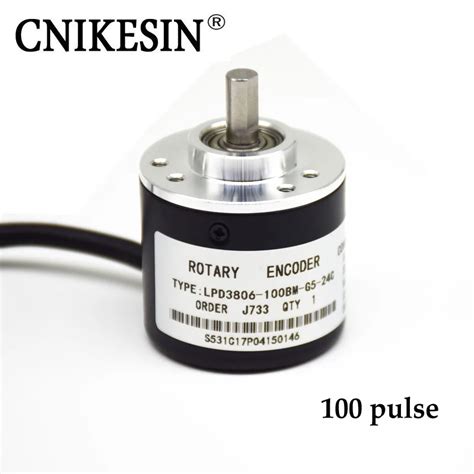 cnikesin photoelectric rotary encoder  pulse ab phase   coupling npn output  integrated
