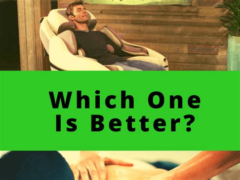 Massage Chair Vs Massage Therapist Which One Is Better Massage