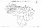 Venezuela Mapa Municipios Mapas Estados Obelisco Maracay Dibujos sketch template