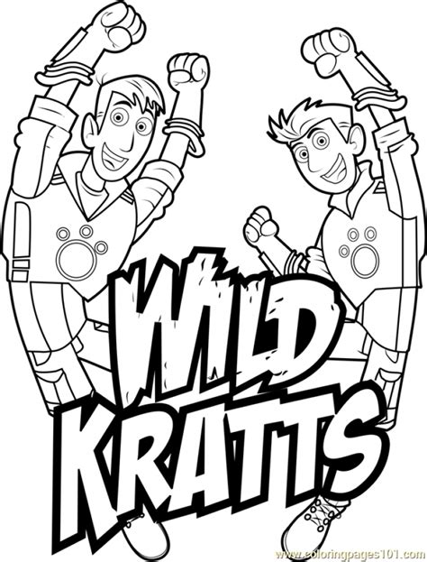 wild kratts coloring pages  ypyn