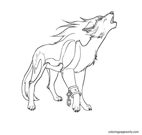 legend  zelda wolf coloring page  printable coloring pages