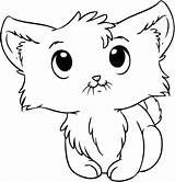 Chimes Wind Coloring Pages Newborn Kitten Kittens Cartoon sketch template