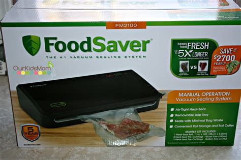 foodsaver vacuum sealing system fm