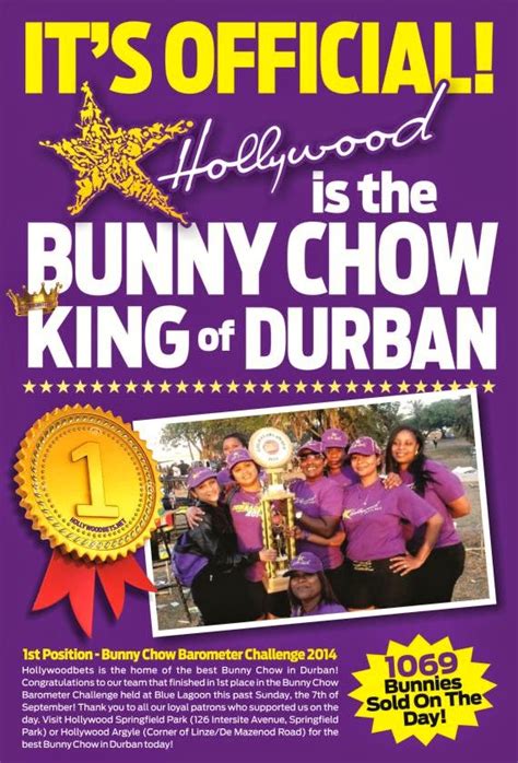 hollywoodbets sports blog hollywood home of the best bunny chow