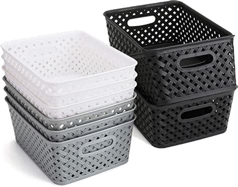 storage baskets plastic