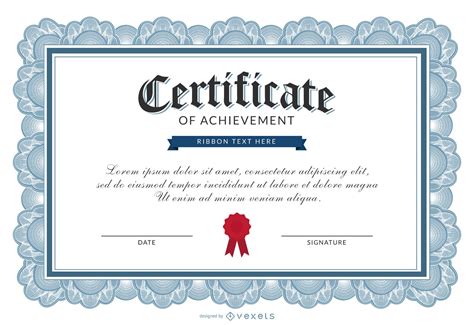 certificate  achievement  printable