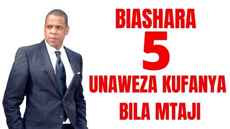 Biashara 5 Unazoweza Kufanya Bila Kuwa Na Mtaji Jinsi Ya