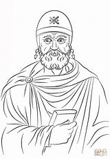 Greco Filosofo Filon Aleksandrii Filozofia Stampare Sagittario Centauro Dio Drukuj sketch template