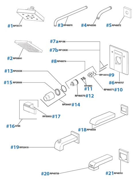 delta monitor shower faucet parts diagram  bios