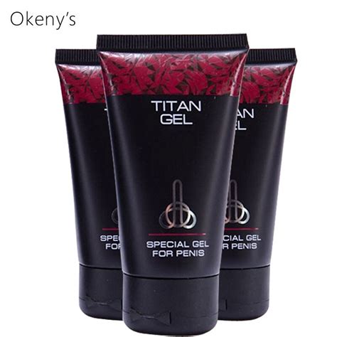3pcs Russian Titan Gel Herbal Penis Extender Male Enlargement Cream