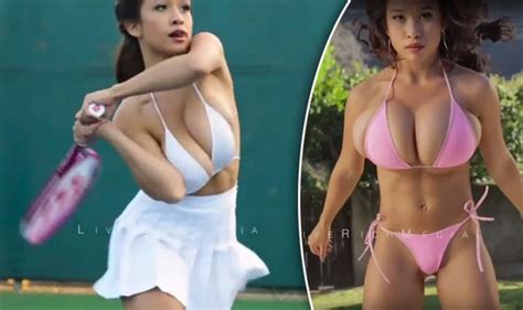 Topless Model Elizabeth Anne Playing Tennis On Youtube