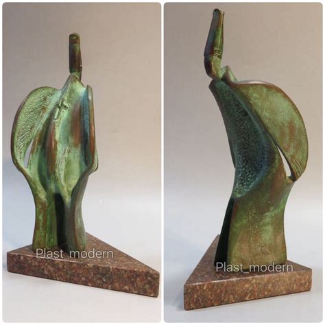 plastmodern sculpture  bird cardinal god   series