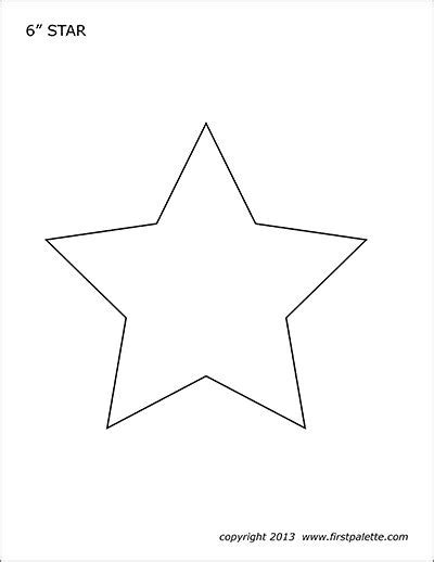 stars  printable templates coloring pages star template