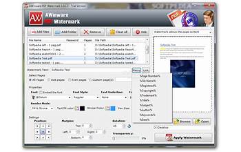 PDF Watermark Pro screenshot #0