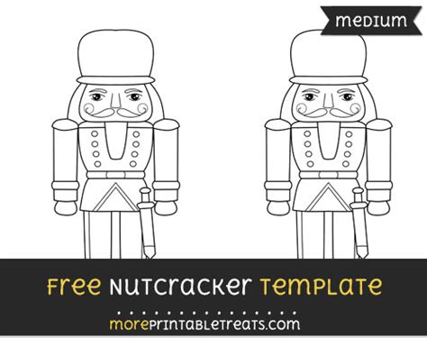 nutcracker template medium
