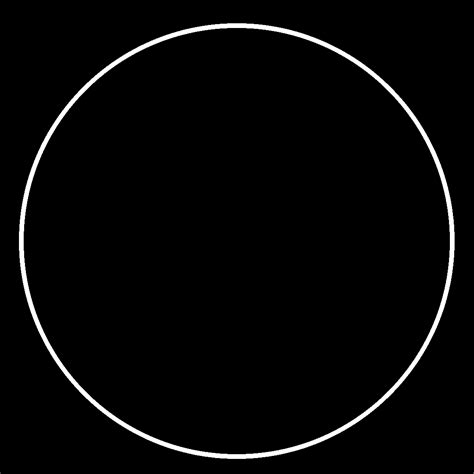 white circle black background lodge state