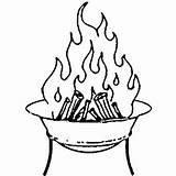 Pit Fire Drawing Clipartmag sketch template