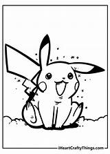 Pickachu Iheartcraftythings sketch template