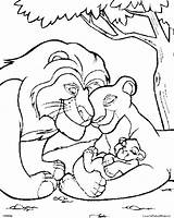 Lion Coloring Pages Cute Baby Printable Getcolorings Colouring Color Print sketch template