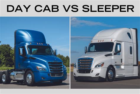 day cab  sleeper peach state truck centers