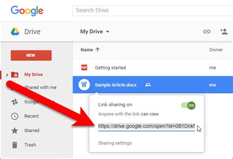 update  shared file  google drive  changing