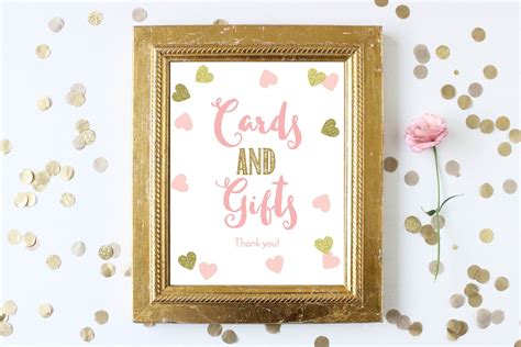 cards  gifts baby shower sign printable gift table sign etsy