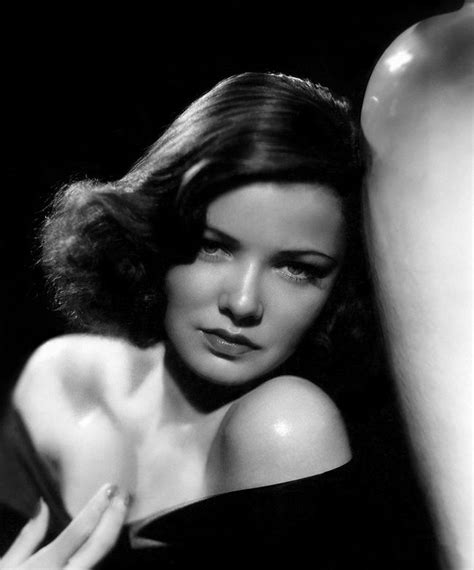 Gene Tierney Gene Tierney Gene Old Hollywood