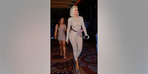 Khloe Kardashian S Curves On Display In Skin Tight Body Suit Fox News