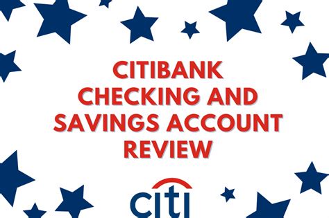 citibank checking  savings account review