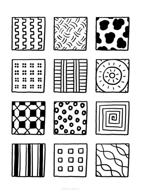 fun easy patterns  draw easy patterns  draw simple