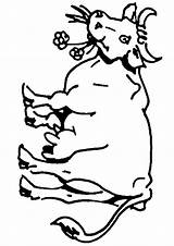 Kuh Kleurplaat Koe Malvorlagen Kleurplaten Koeien Vache Cow Sapi Mewarnai Cows Animasi Coloriages Bergerak Mucca Mucche Animaatjes Malvorlagen1001 Kleurplatenwereld 1881 sketch template