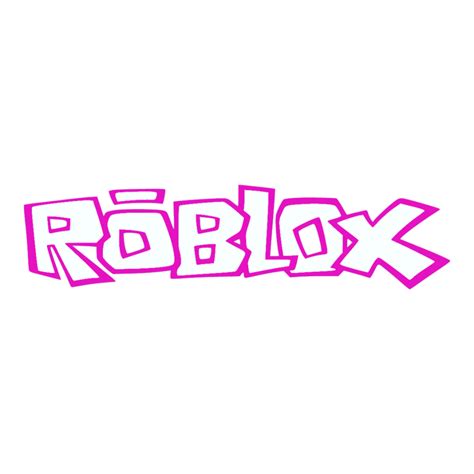 aesthetic pink roblox logo roblox logo freetoedit slope hd png