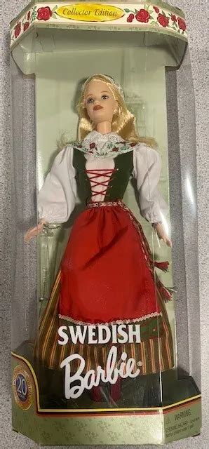 swedish barbie dolls of the world collection 1999 nrfb 15 00 picclick