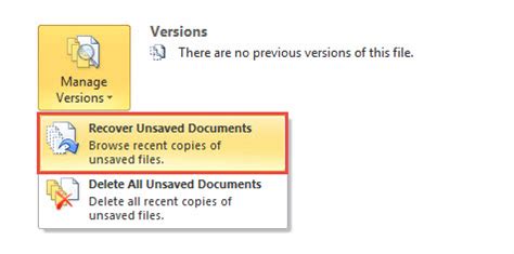 troubleshooting ways  recover unsaved word document easily