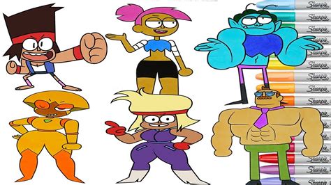 Ok Ko Let S Be Heroes Coloring Book Pages Shannon Radicles