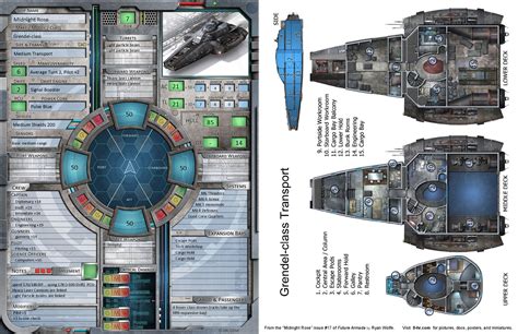 starfinder ship ship map map layout spaceship design
