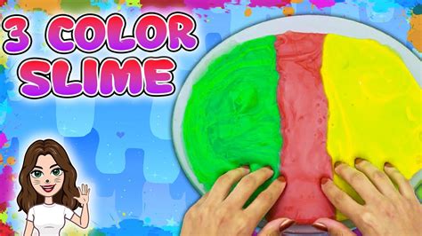 3 Color Slime Satisfying Asmr Videos 158 Youtube