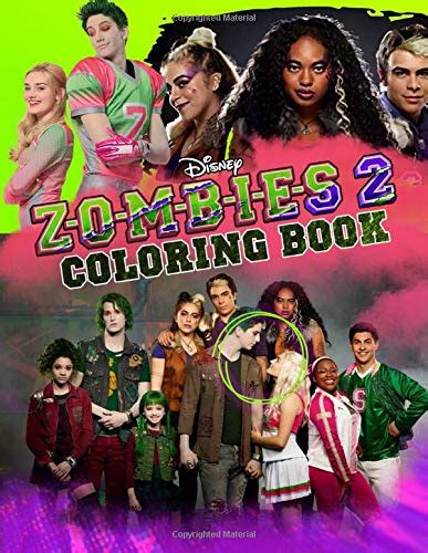 zombies disney coloring pages