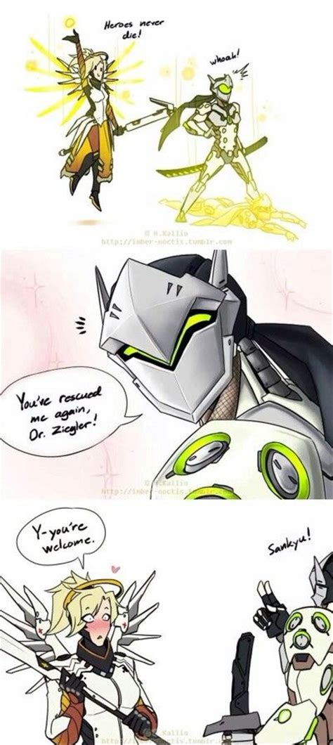 mercy and genji overwatch pinterest overwatch mercy ship it and ships