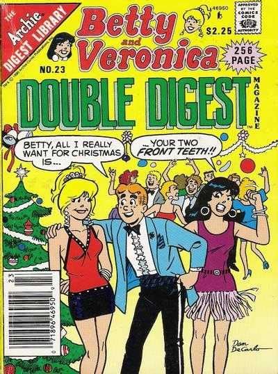 Betty And Veronica Double Digest 23 Issue Archie