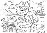 Pirate Coloring Treasure Chest Pages Treasures Hidden Large sketch template