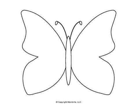 printable butterfly images outline