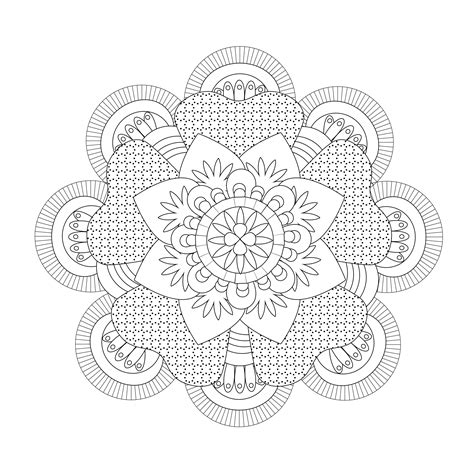 printable mandala coloring pages  adults  coloring pages